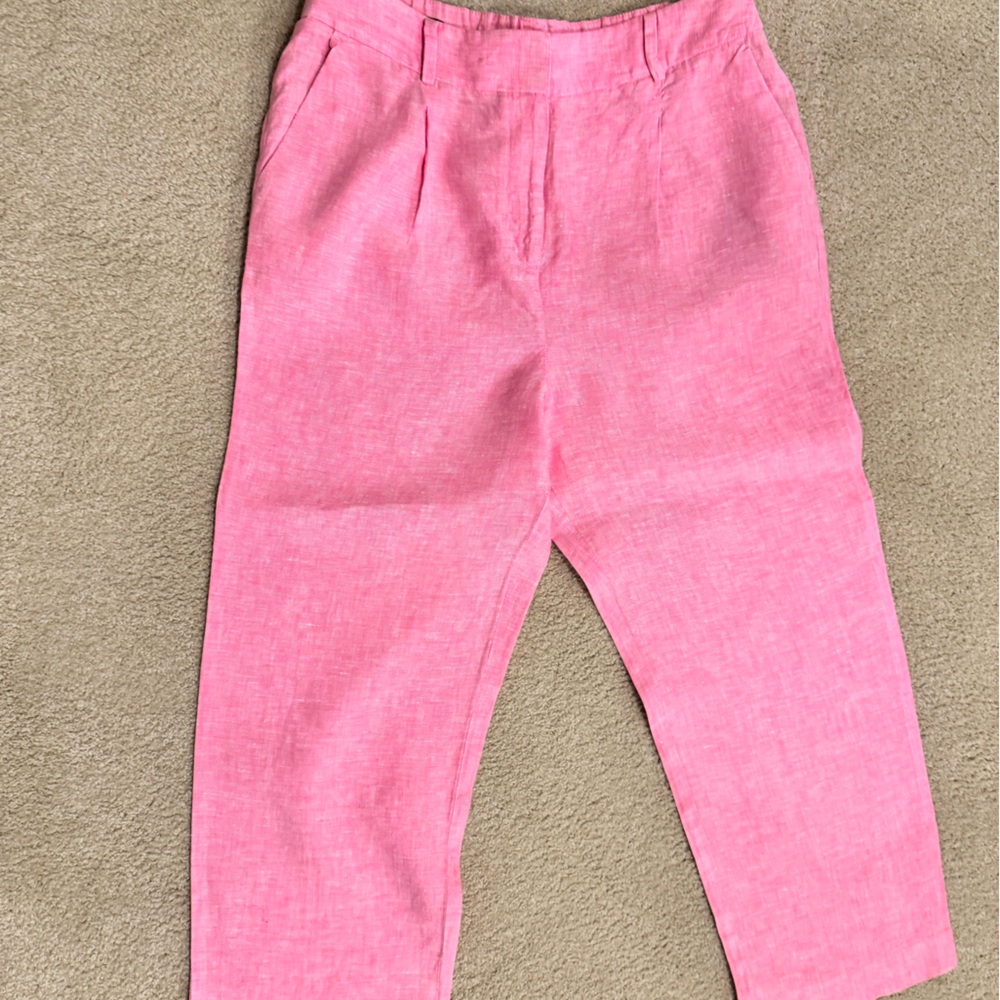 Talbots Women's Pink Capris - Picture 3 of 3